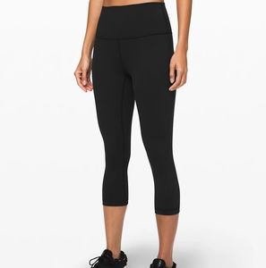 Lululemon Wunder Under Crop Yoga Legging